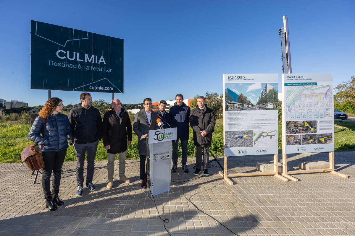 El terreny on creixerà un nou pol comercial i residencial de Badia - Juanma Peláez El terreny on creixerà un nou pol comercial i residencial de Badia