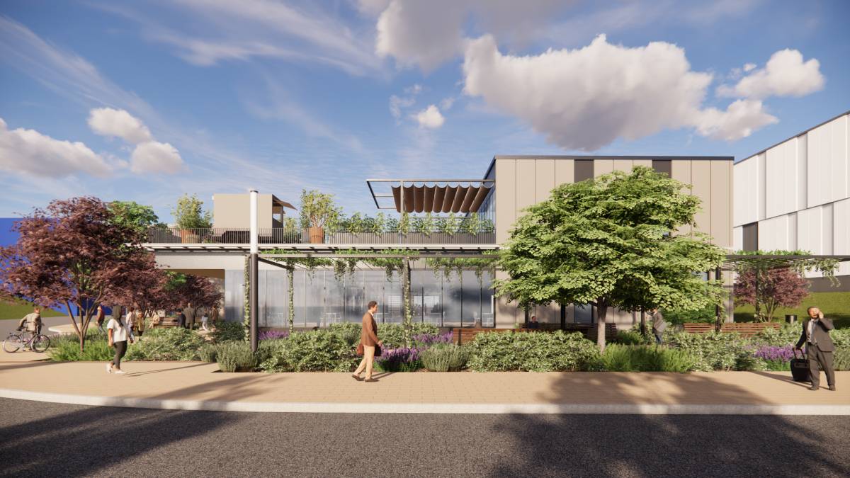 Imatge virtual de les millores previstes en l’edifici G de Via Sabadell  - CEDIDA