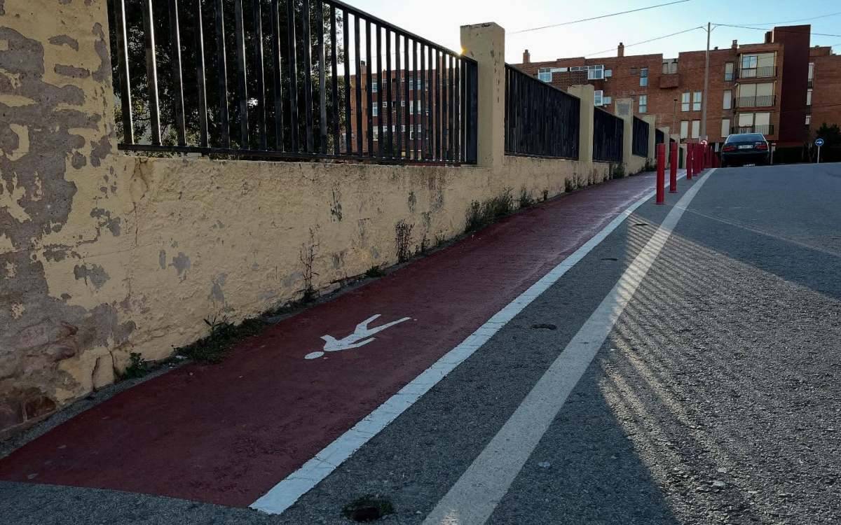 Arrenquen intencionadament a Montblanc unes pilones de seguretat instal·lades a petició del Consell Municipal de la Infància