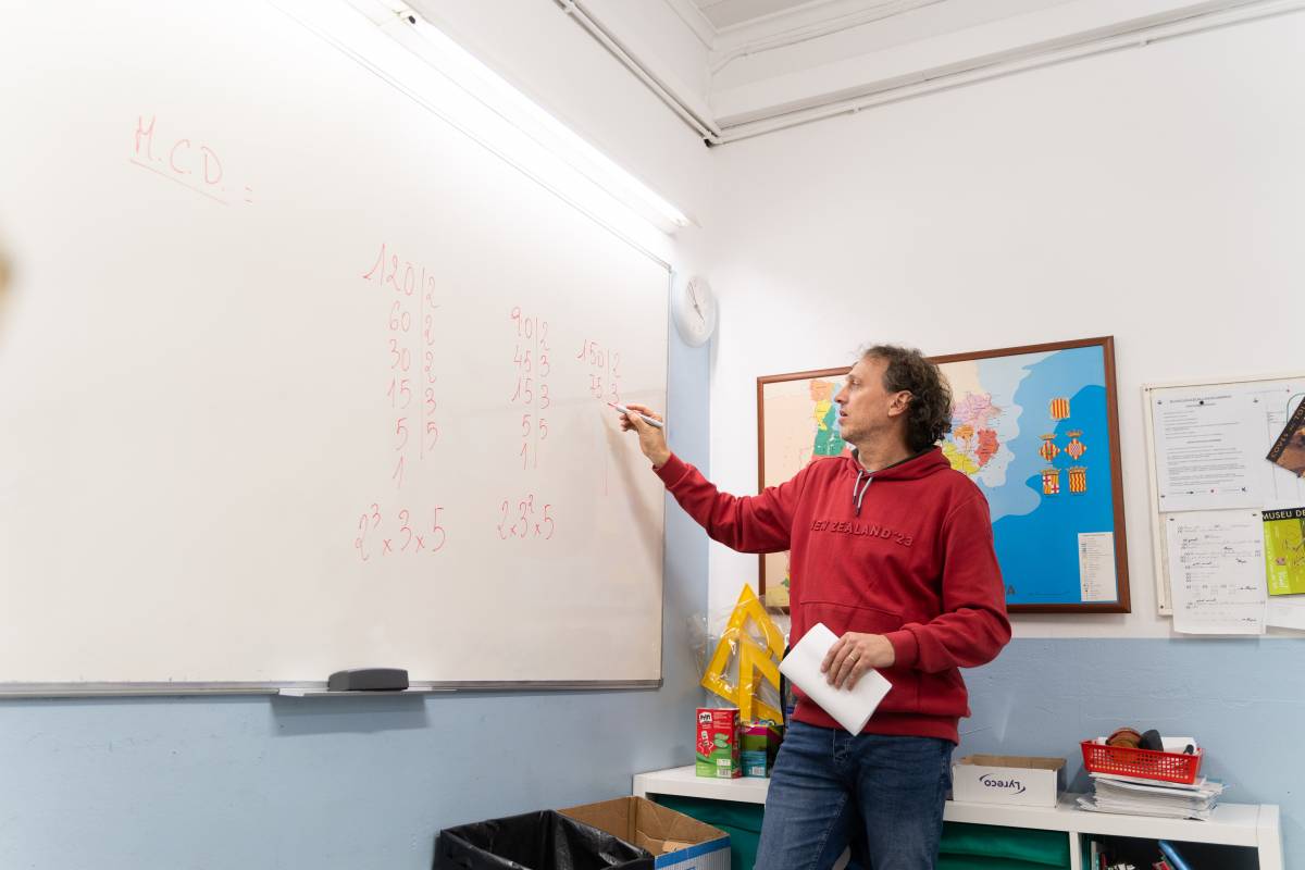 García és el director pedagògic del Col·legi Bertran - David Chao García és el director pedagògic del Col·legi Bertran