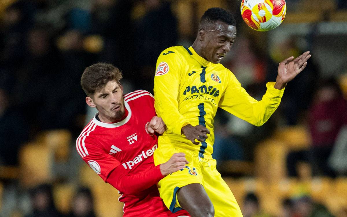 Gèlid empat a res del Nàstic contra el Villarreal B