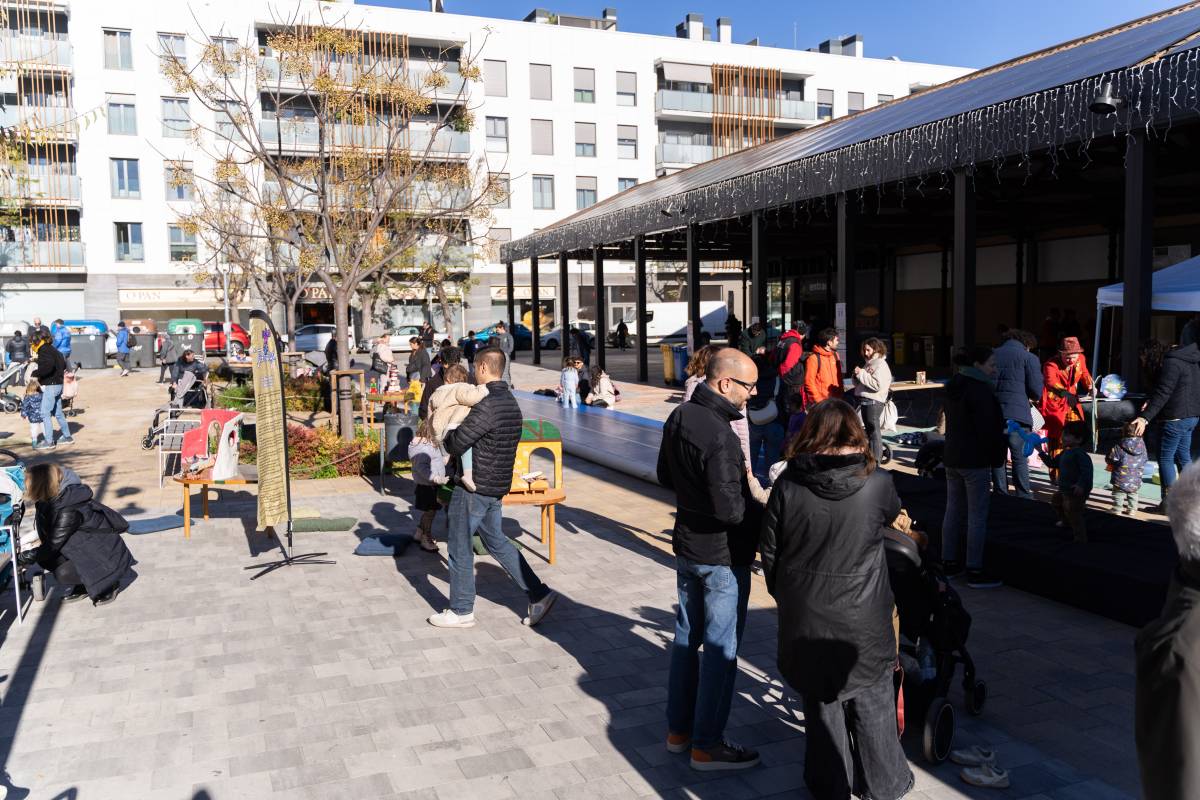 Celebració del DUDI a la plaça de la Infància - DAVID CHAO Celebració del DUDI a la plaça de la Infància