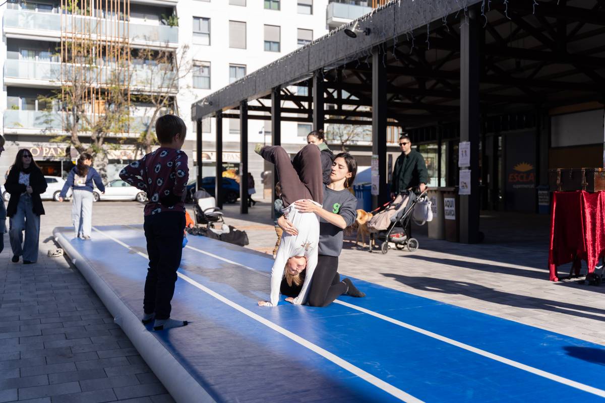 Celebració del DUDI a la plaça de la Infància - DAVID CHAO Celebració del DUDI a la plaça de la Infància