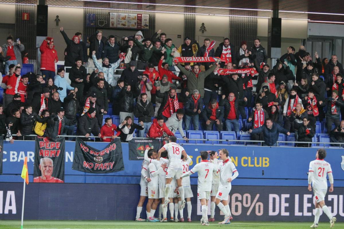 El Terrassa FC esgarrapa un punt a les acaballes del partit