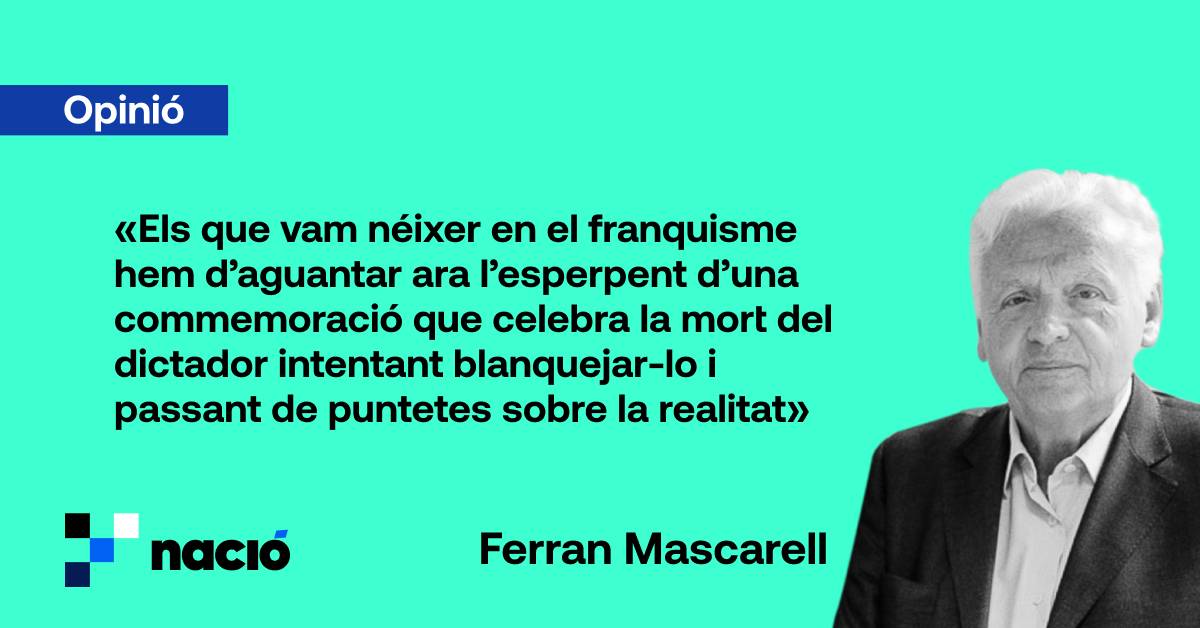 Els franquistes i nosaltres els catalans