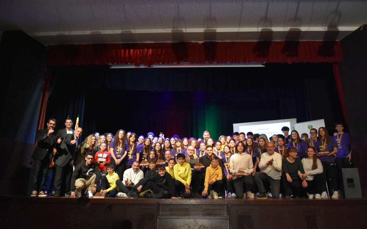 Sant Joan de Vilatorrada celebra una Nit de l'Esportista plena de reconeixements i emoció