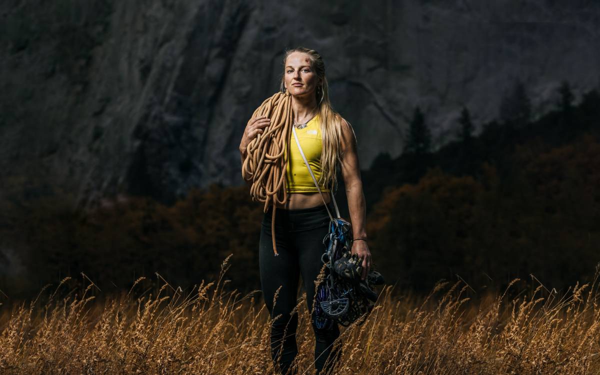 Frame de «Girl Climber», de Jon Glassberg, Premi Flor de Neu de Plata del Festival de Cinema de Muntanya de Torelló 2025.