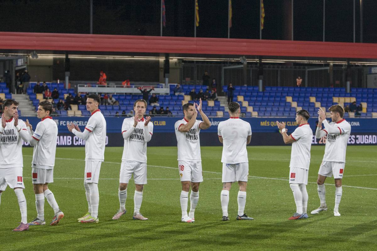 FOTOS | Empat del Terrassa FC al camp del Barça Atlètic