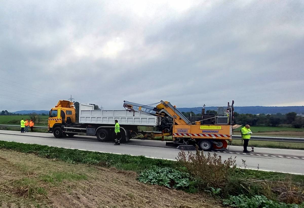 Noves millores de la C-35 entre Palautordera i la Roca