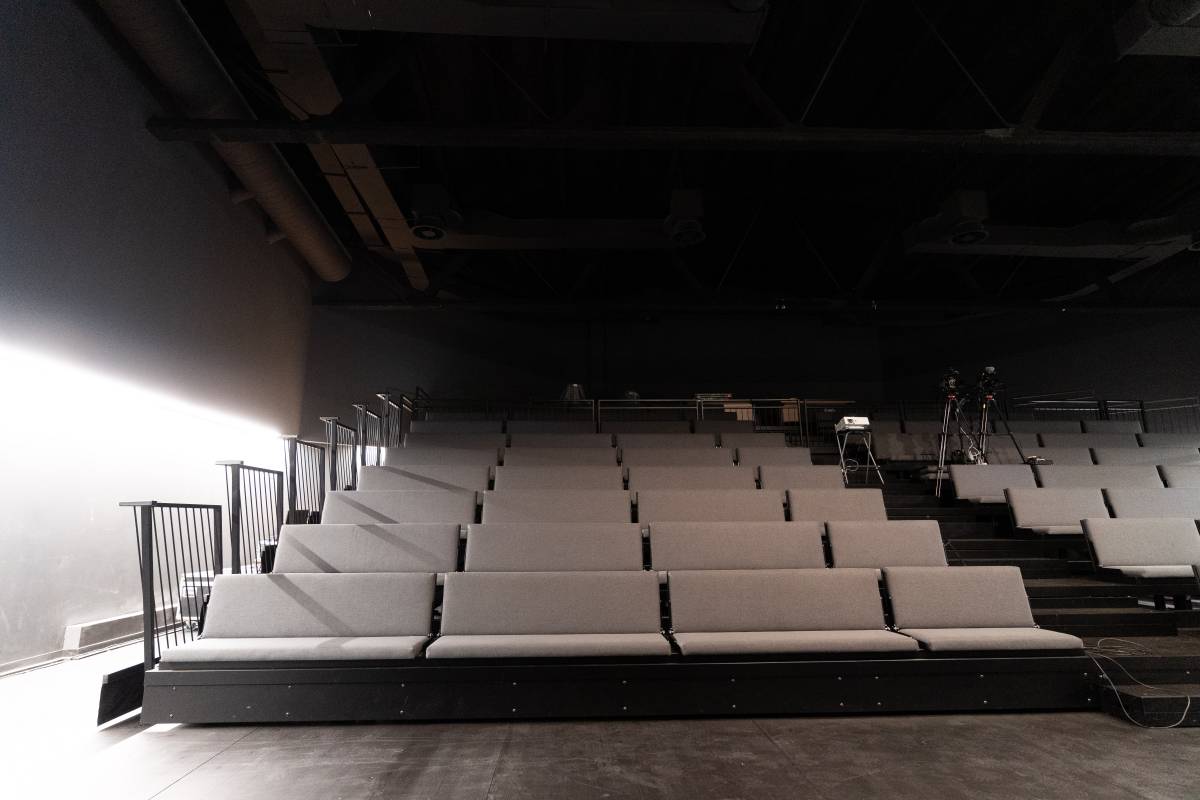 La graderia retràctil de LaSala - David Chao La graderia retràctil de LaSala