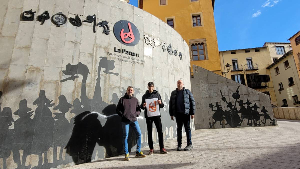 La plaça de Sant Pere protagonitza el format pels 20 anys de la Patum com a Patrimoni de la Humanitat