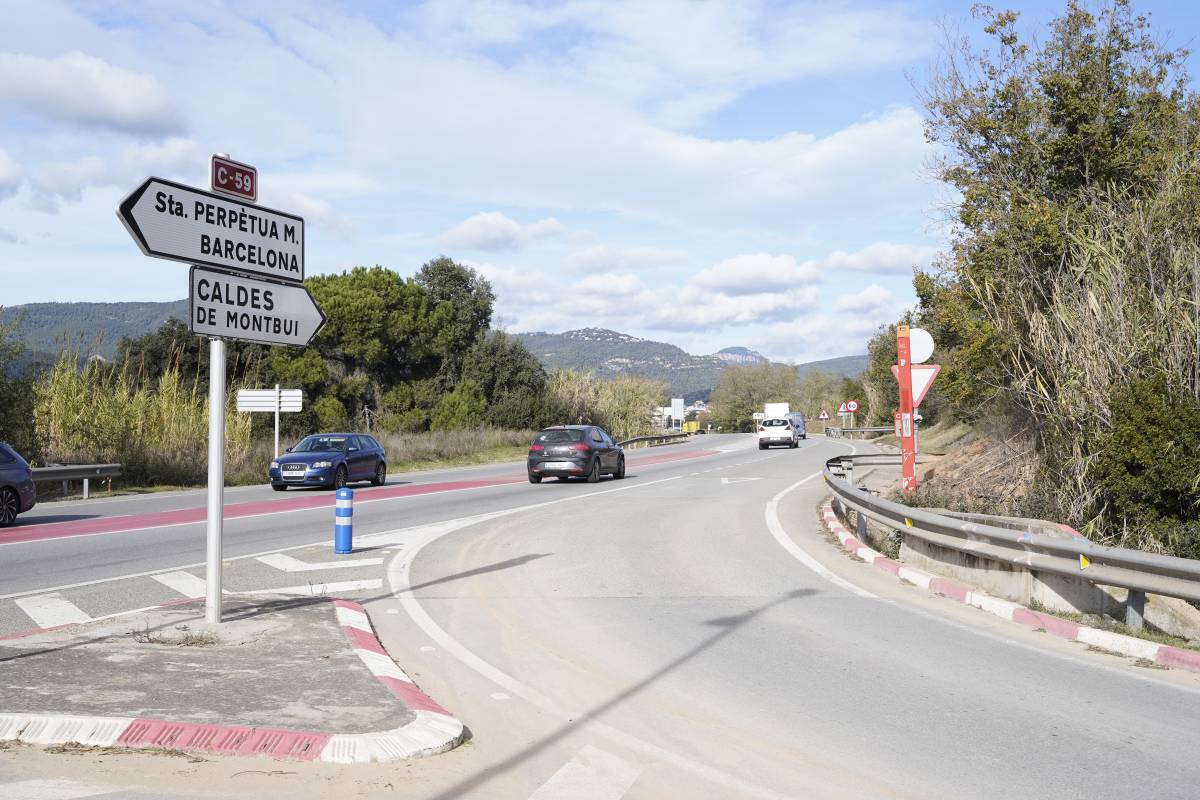 El BRCat entre Palau-solità i Caldes transformarà la C-59
