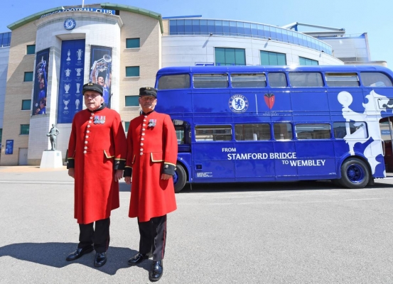 El Chelsea, el club dels veterans de guerra britànics