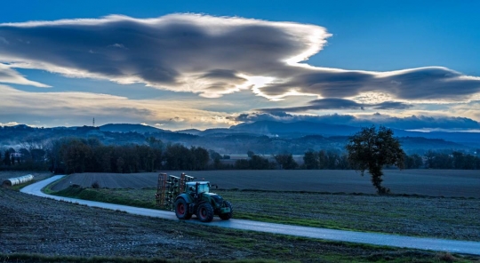 El temps d'aquest dimarts 25 de novembre: descens de les temperatures i vent al sud