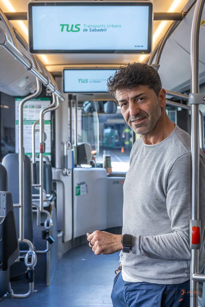 Va conduir autobusos de TUS durant trenta anys