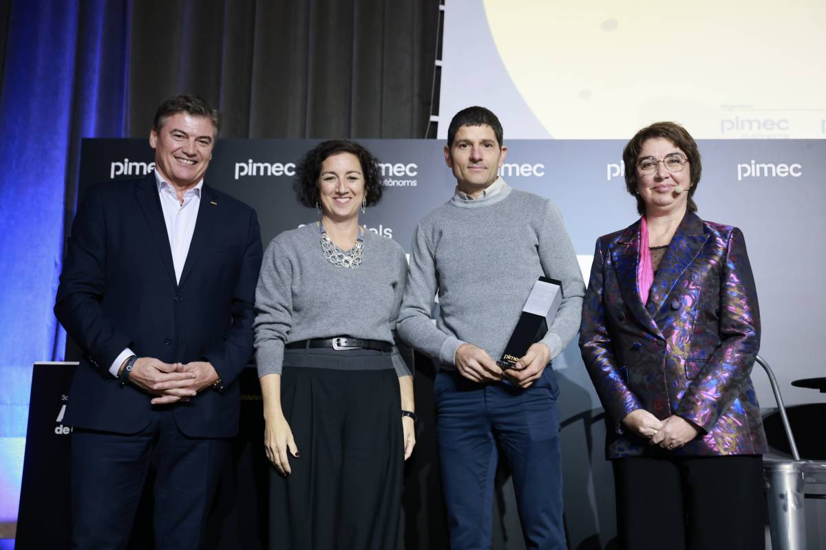 El premi a la tradició familiar i relleu generacional va ser per a  Rafael Balsells, de la Ferreria Balsells