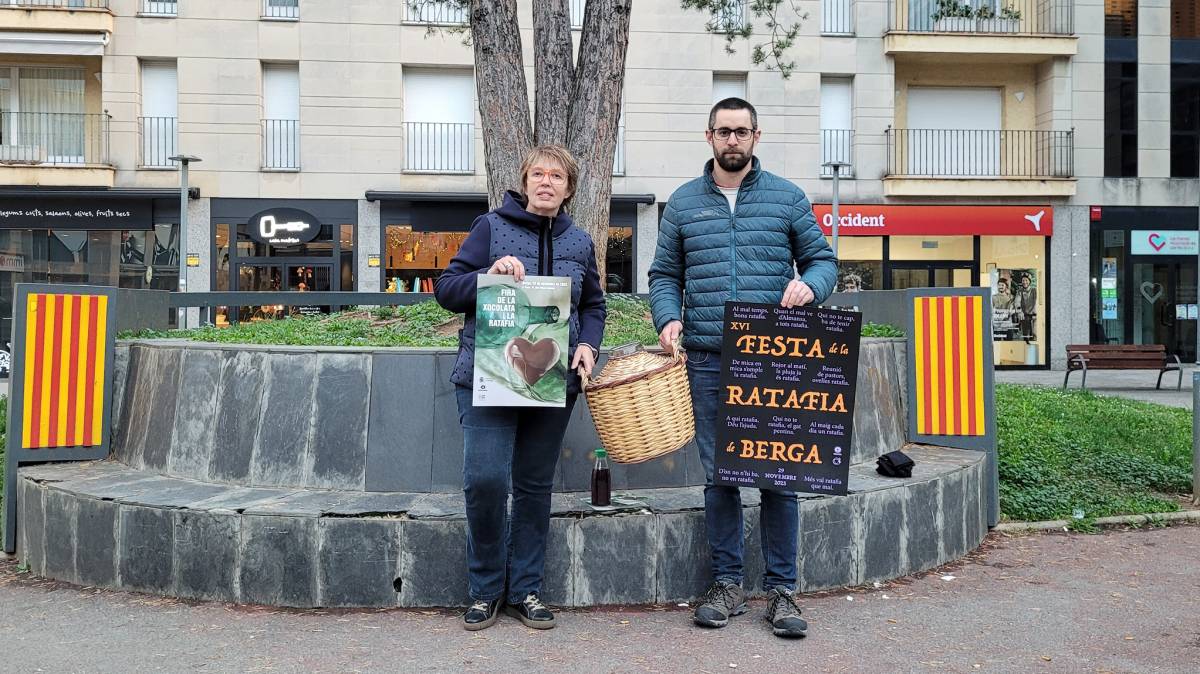 Berga reivindica la «tradició» de la Fira de la Xocolata i la Ratafia