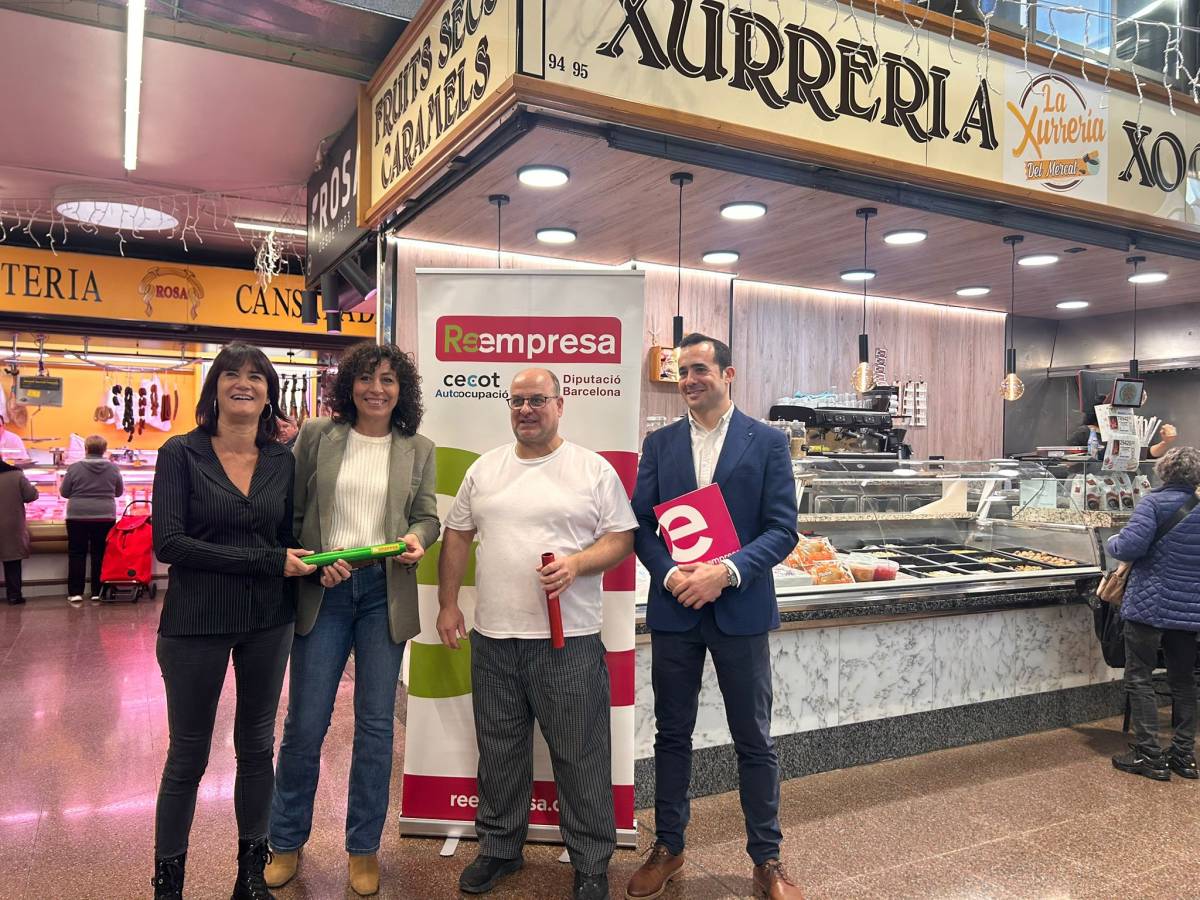 La xurreria del Mercat de la Creu Alta reprèn el vol: un cas d’èxit del programa Reempresa a Sabadell