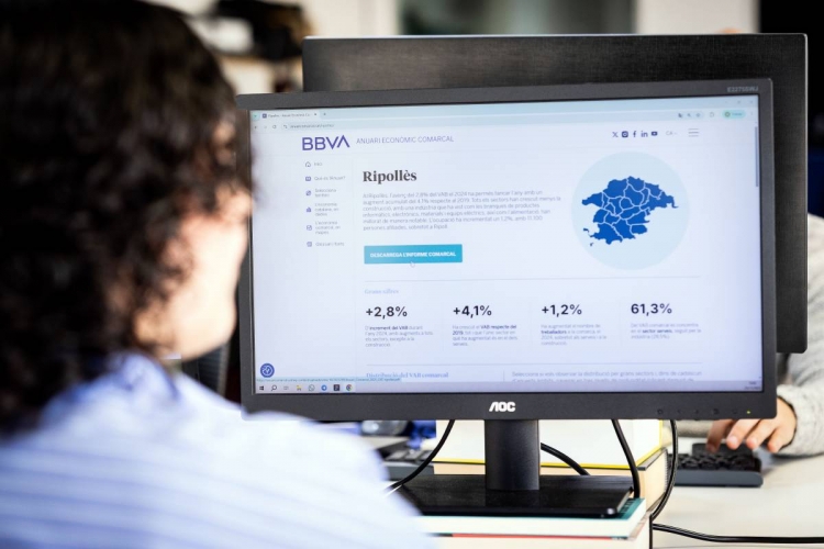Indústria i serveis lideren el creixement econòmic del Ripollès el 2024, segons l’Anuari de BBVA