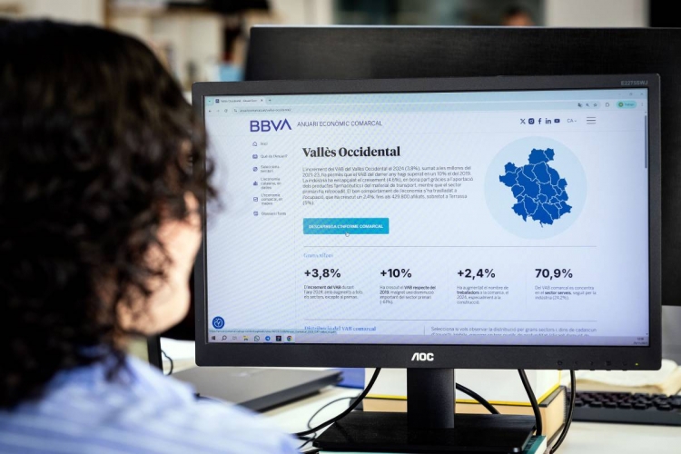 La indústria lidera el creixement econòmic del Vallès Occidental el 2024, segons l’Anuari de BBVA