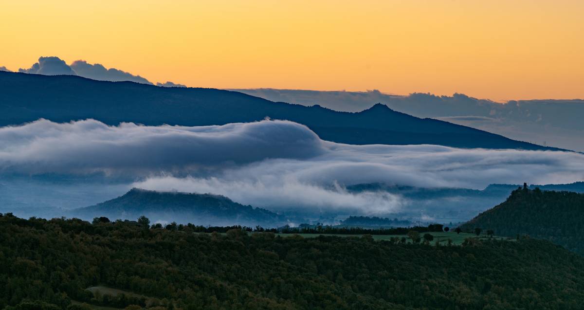 El temps d'aquest dimecres 26 de novembre:  perill alt per forts vents a 11 comarques