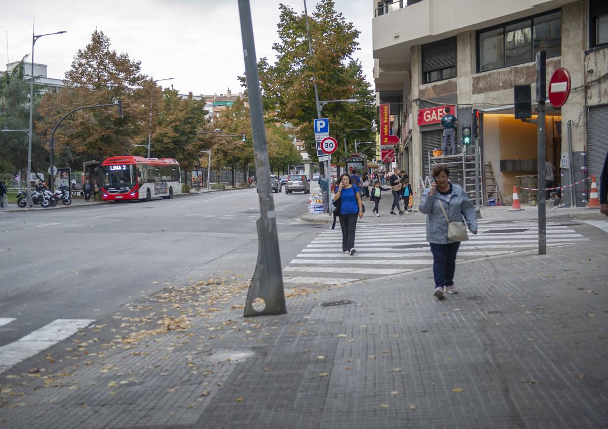 Rambla d’Ègara/Carrer de Cervantes - Alberto Tallón