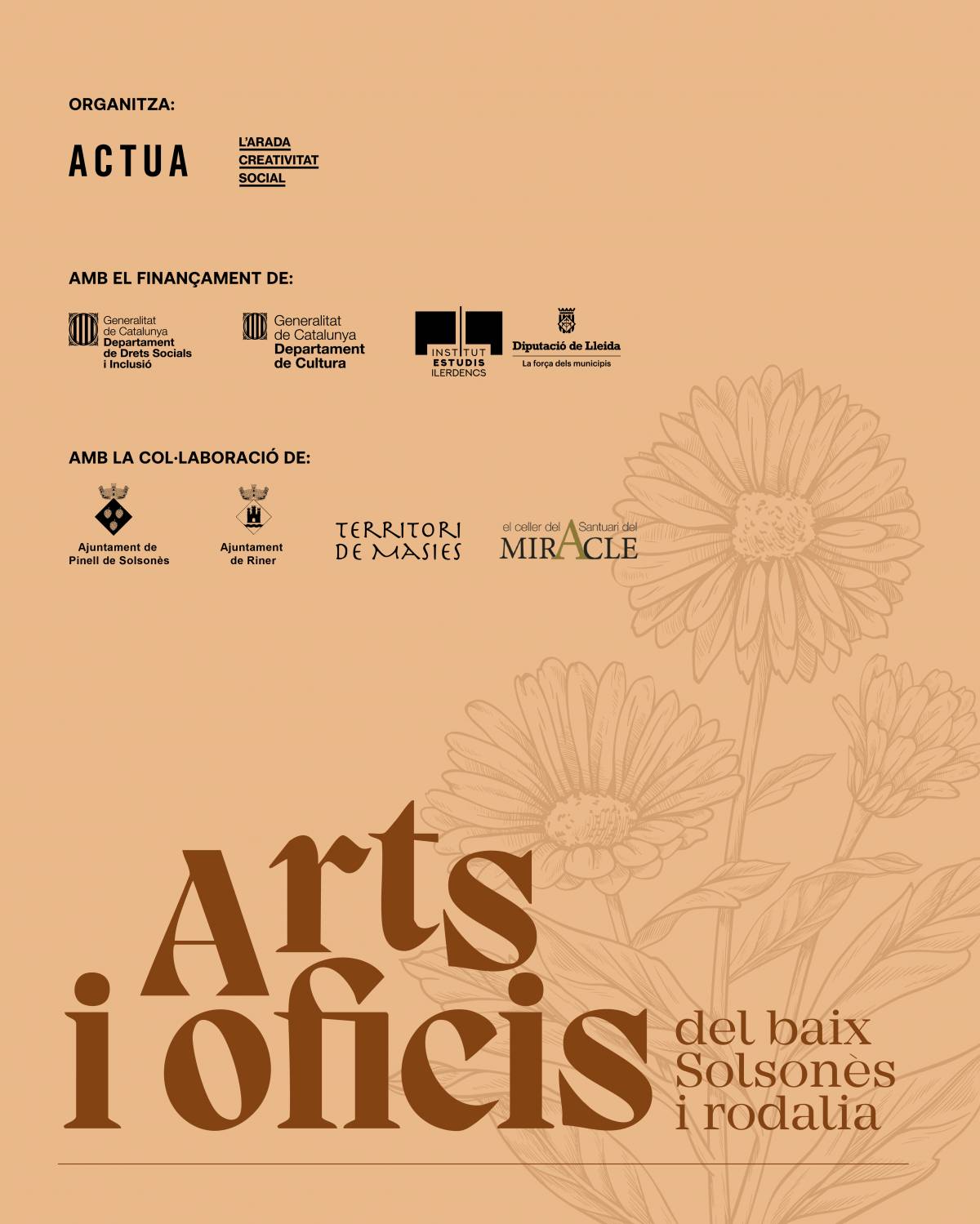 Aquest hivern, torna el Cicle Mans: Arts i Oficis del baix Solsonès i rodalia