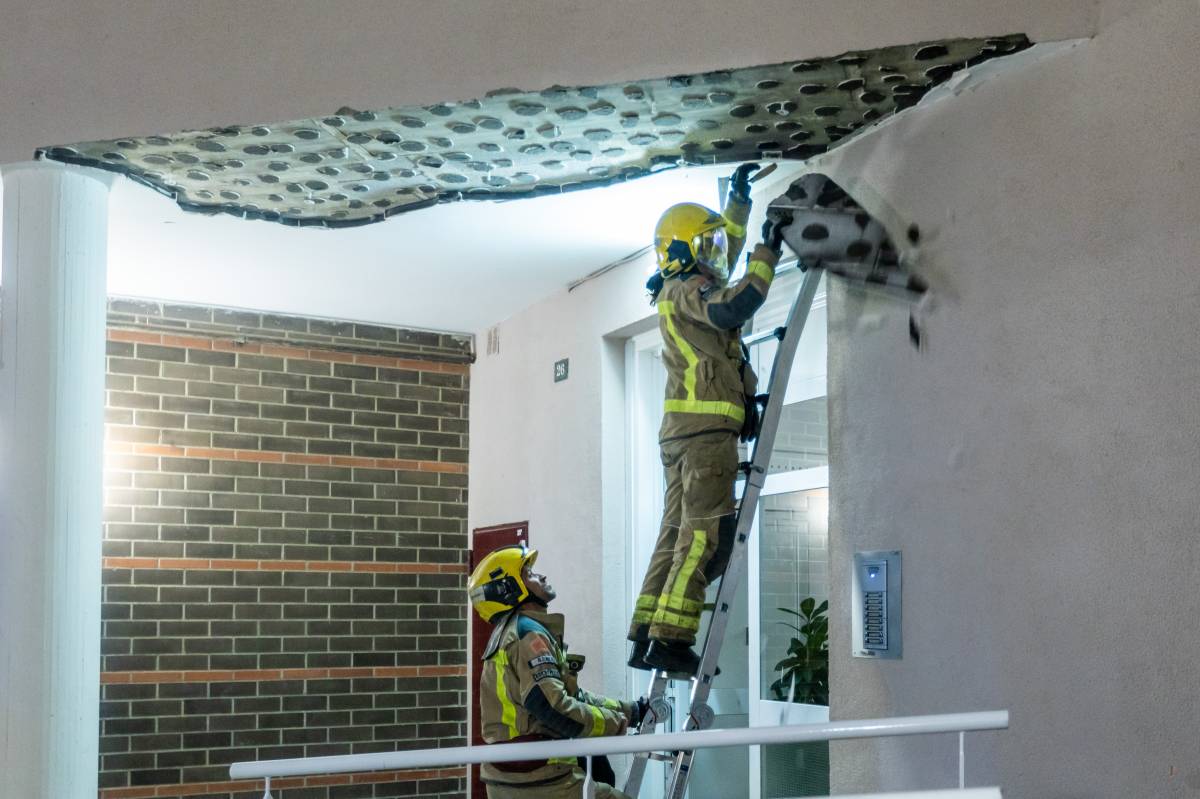 Intervenció en un pis del carrer de Costabona, 26