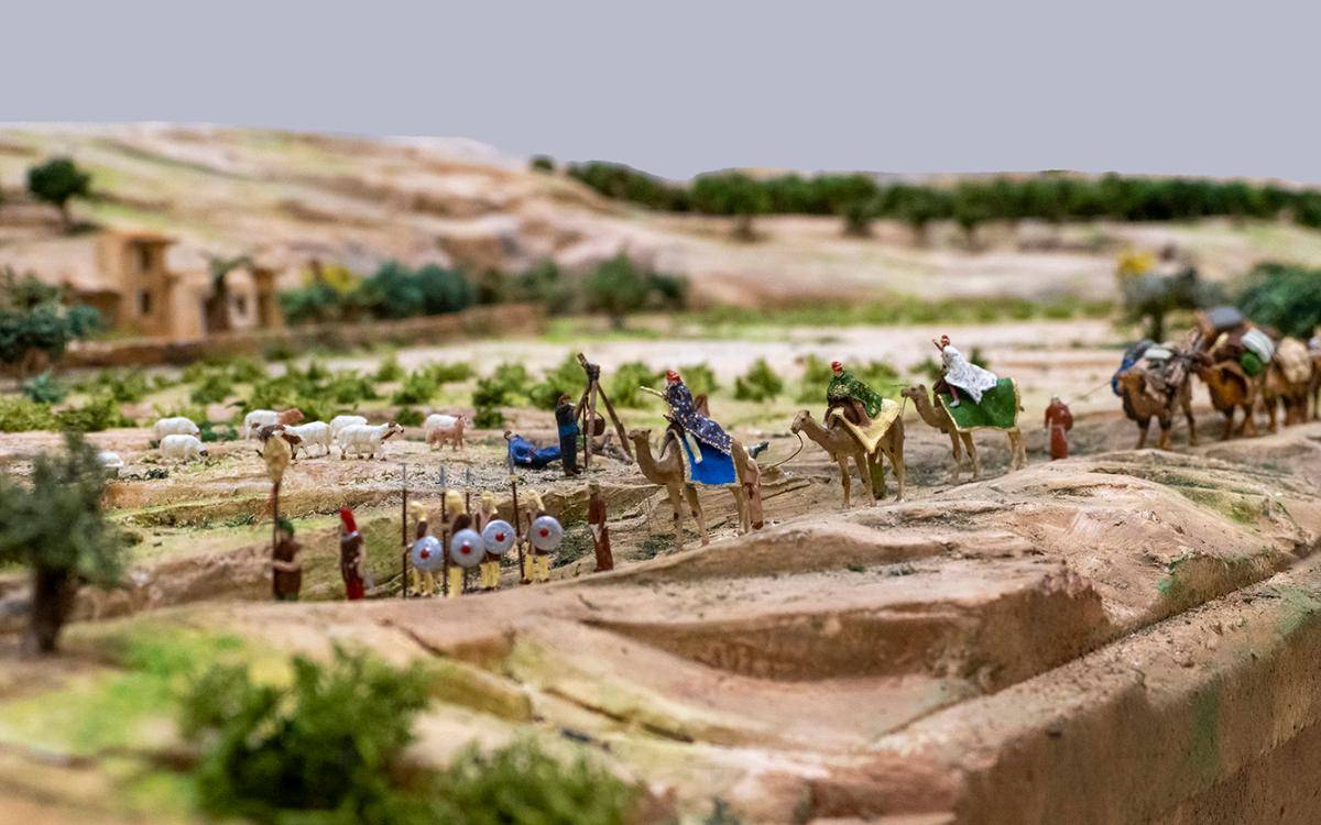 Un conegut pessebre de Tarragona recrea com podia ser Betlem en l’època de Jesús