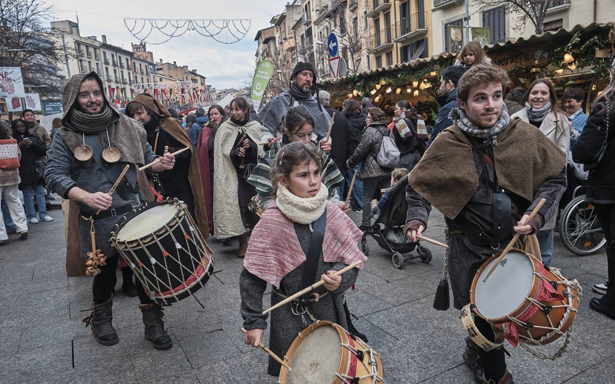 Imatge d`arxiu del Mercat Medieval de Vic 2025. - Oriol Clavera Imatge d`arxiu del Mercat Medieval de Vic 2025.