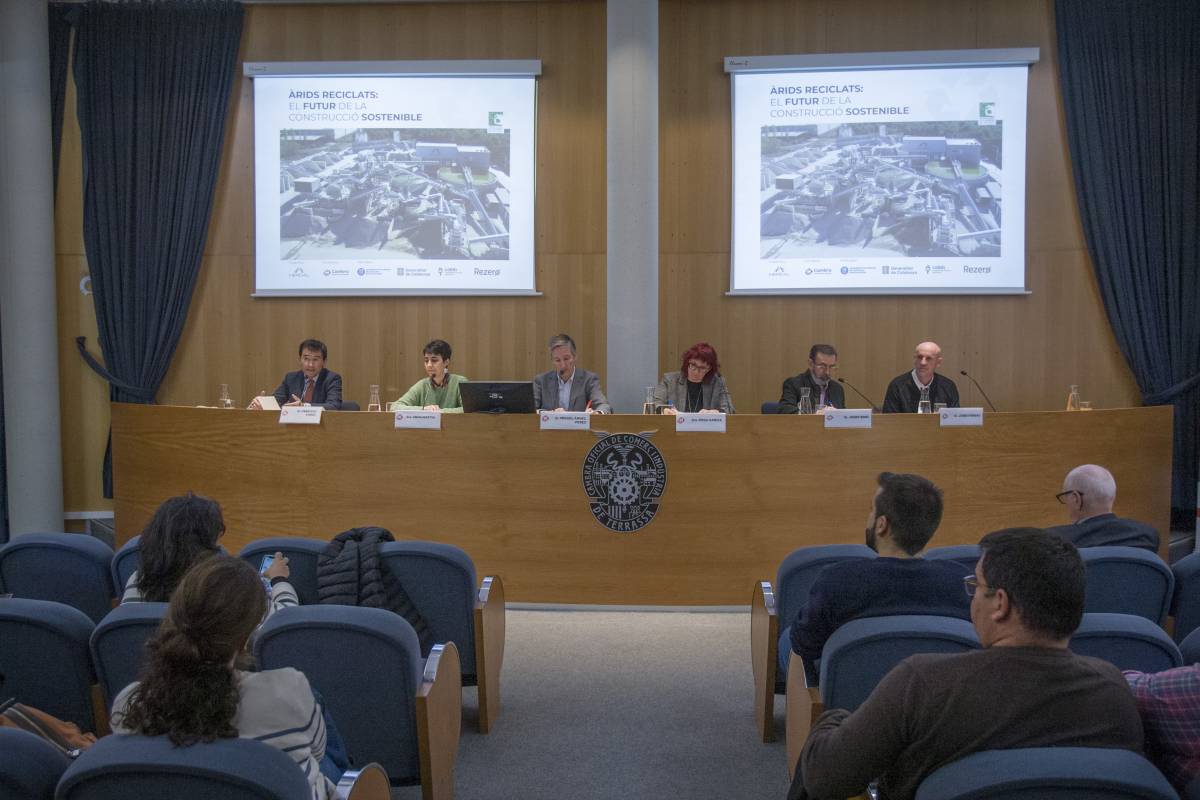 Sis experts han analitzat els reptes i les oportunitats dels àrids reciclats en el sector de la construcció - NEBRIDI ARÓZTEGUI