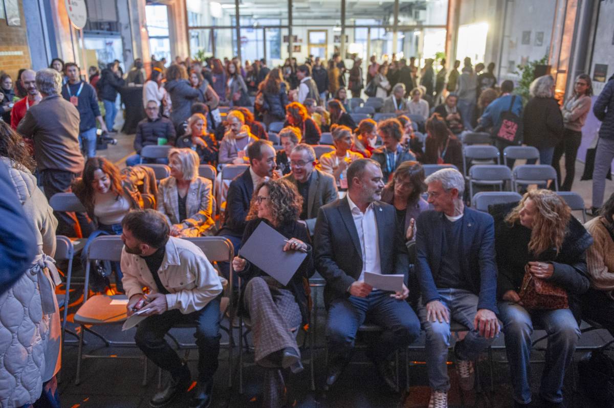 Representants institucionals a la inauguració - Alberto Tallón
