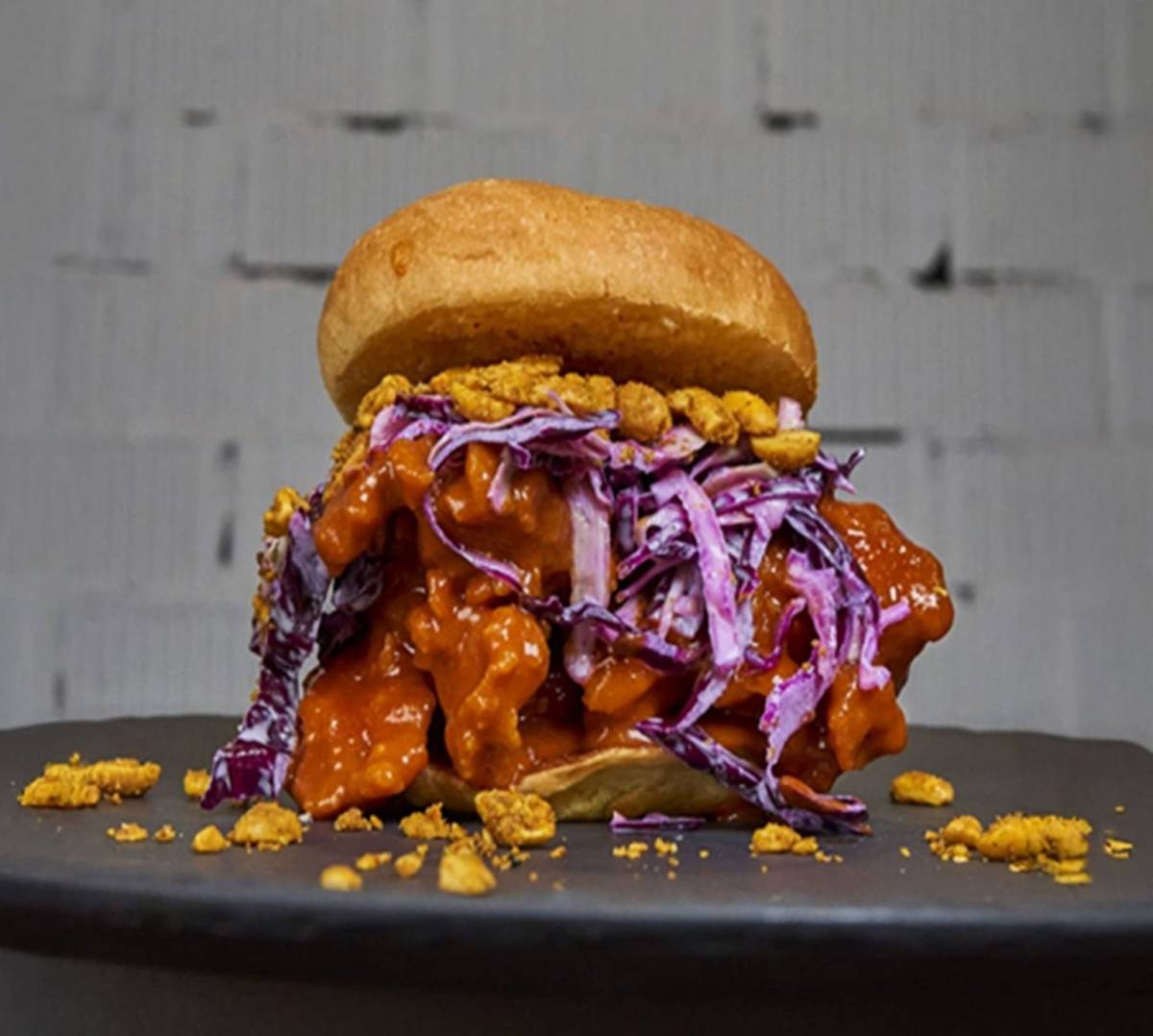 L`hamburguesa "Gangam Style" del restaurant Cheeck`s