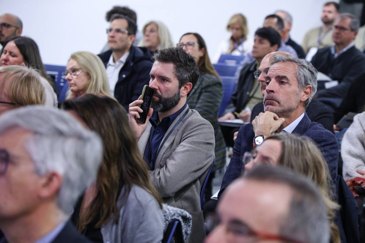 El doctor Manel Cremades, durant la jornada - V. CASTILLO