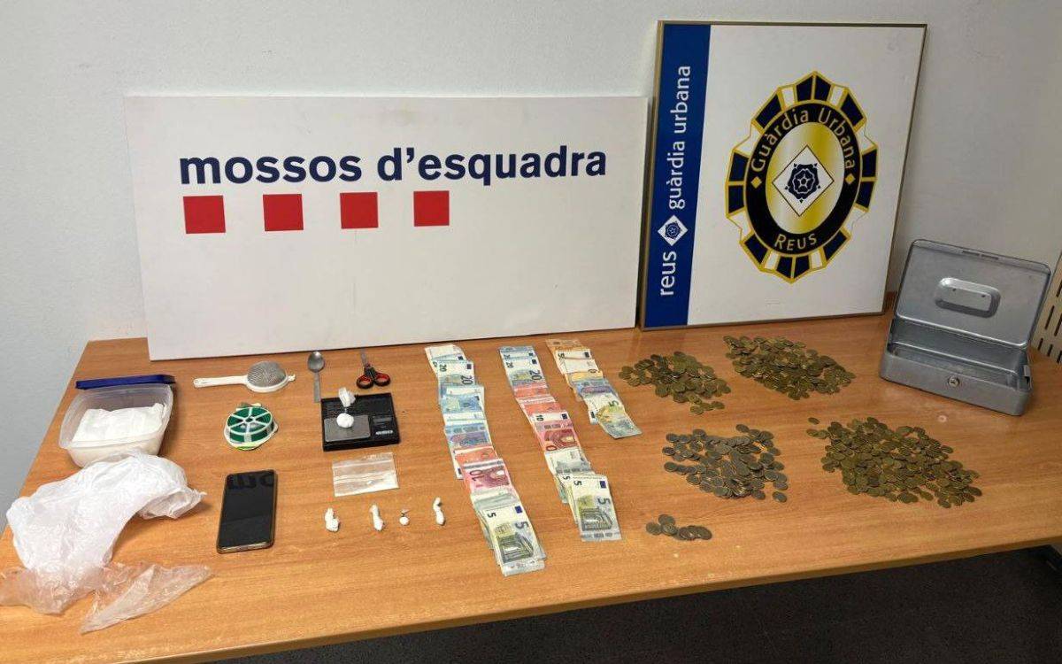 Un detingut per tràfic de drogues en un dispositiu policial al barri Muralla de Reus