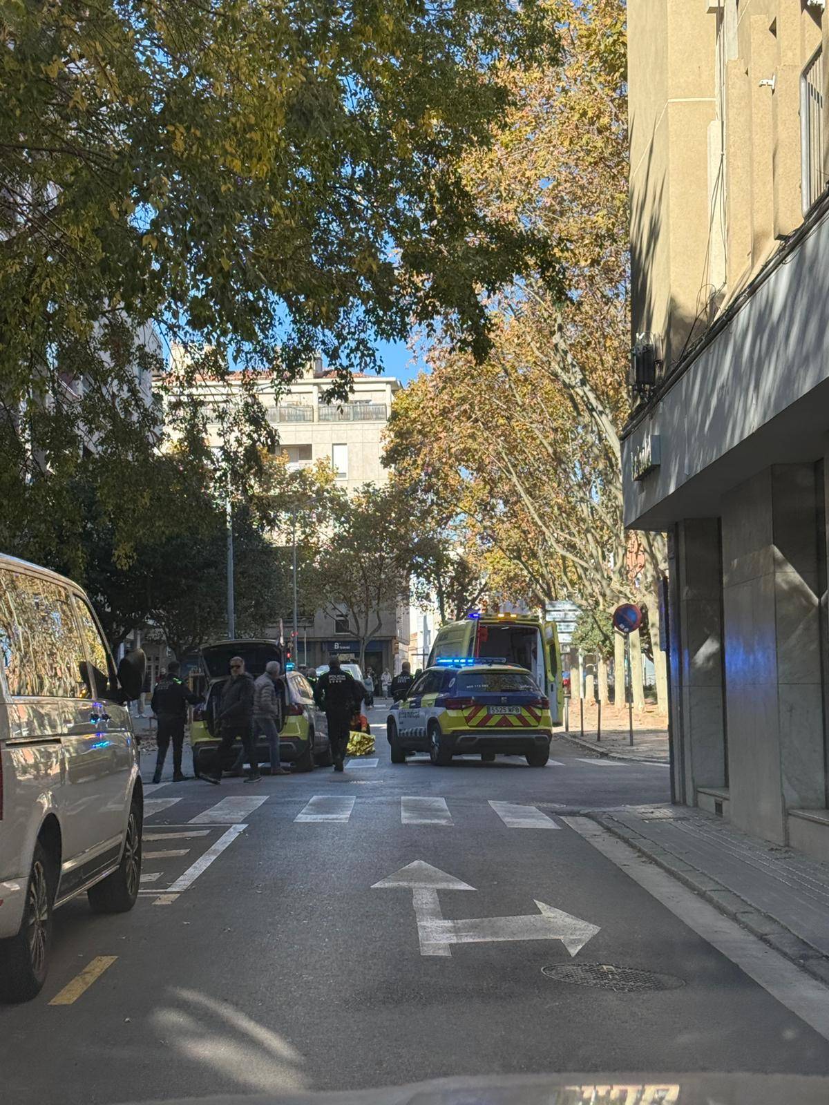Traslladen una dona al Taulí per un atropellament a Sabadell