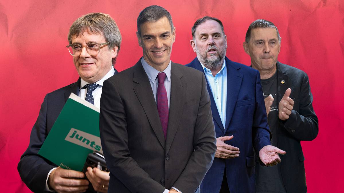 Vots sí, fotos no: per què Sánchez evita Puigdemont, Junqueras i Otegi?