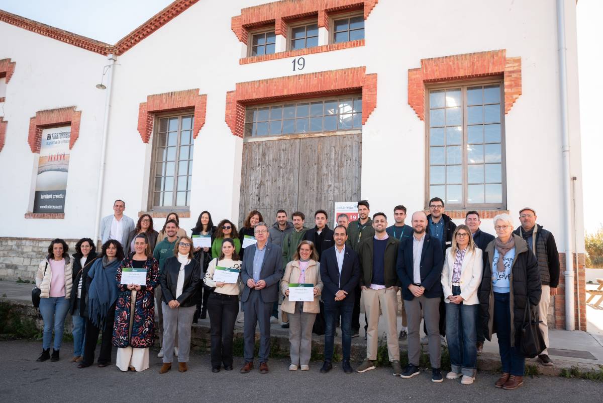 Clausura d`una jornada del programa Impulsa`t