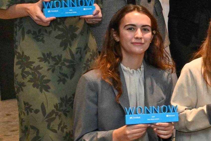 La solsonina Júlia Villaró, entre les guanyadores dels Premis WONNOW a les millors alumnes de graus STEM d’Espanya