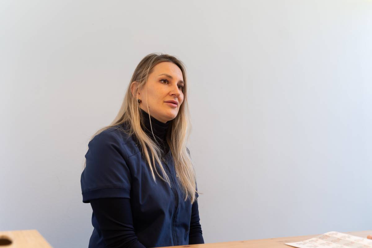 Elina Nasibullina fent classe - David Chao Elina Nasibullina fent classe