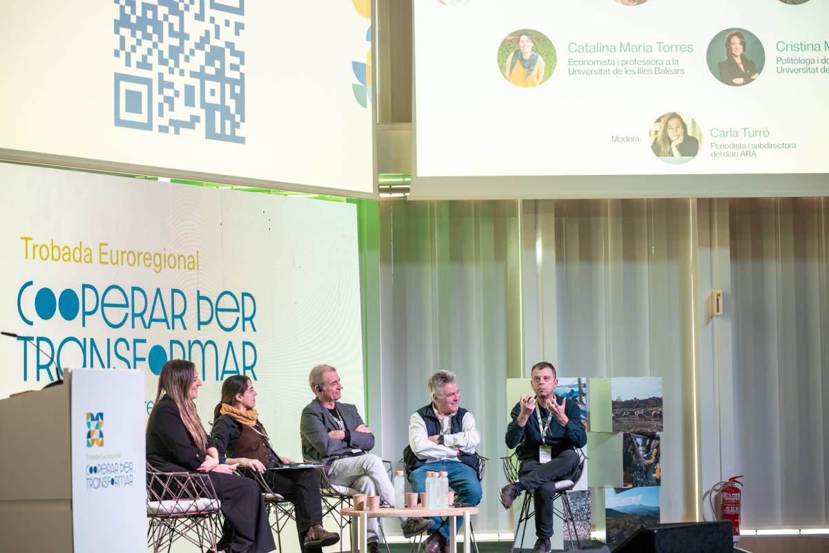 El meteoròleg Francesc Mauri participa en una taula rodona de Cooperar per Transformar - Quimera El meteoròleg Francesc Mauri participa en una taula rodona de Cooperar per Transformar