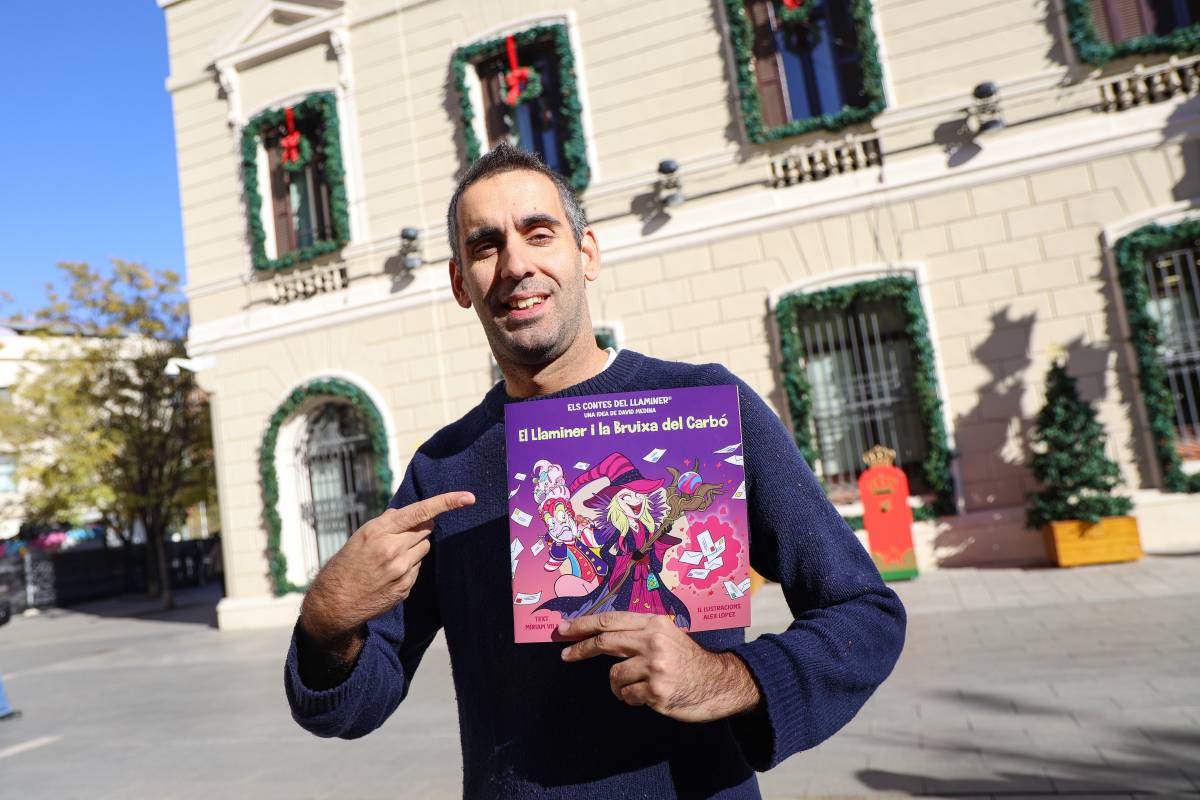 El Teo ja no va a l'escola: ara és el Llaminer l'ídol literari a Sabadell