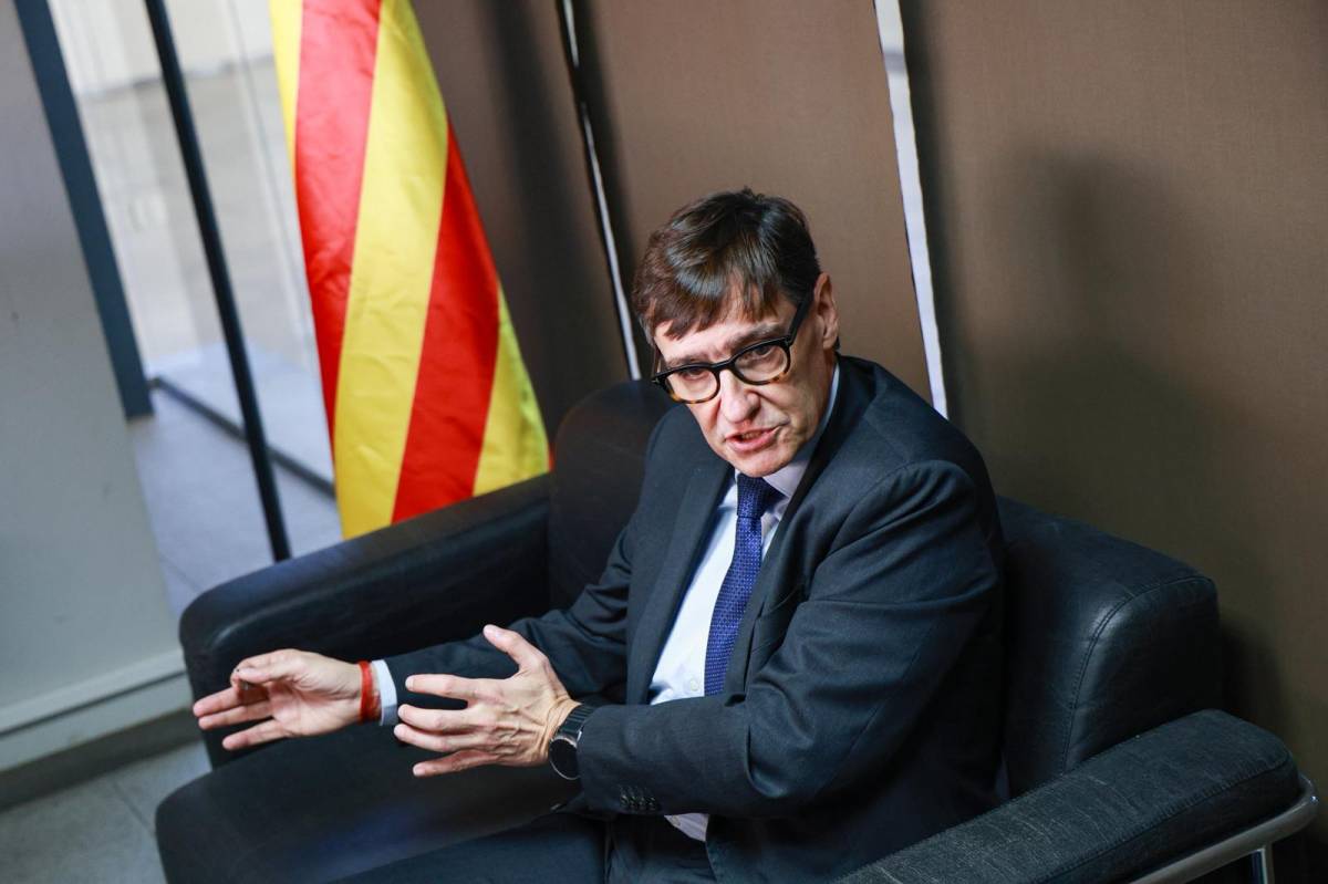 El president de la Generalitat, Salvador Illa, entrevistat pel Diari de Sabadell