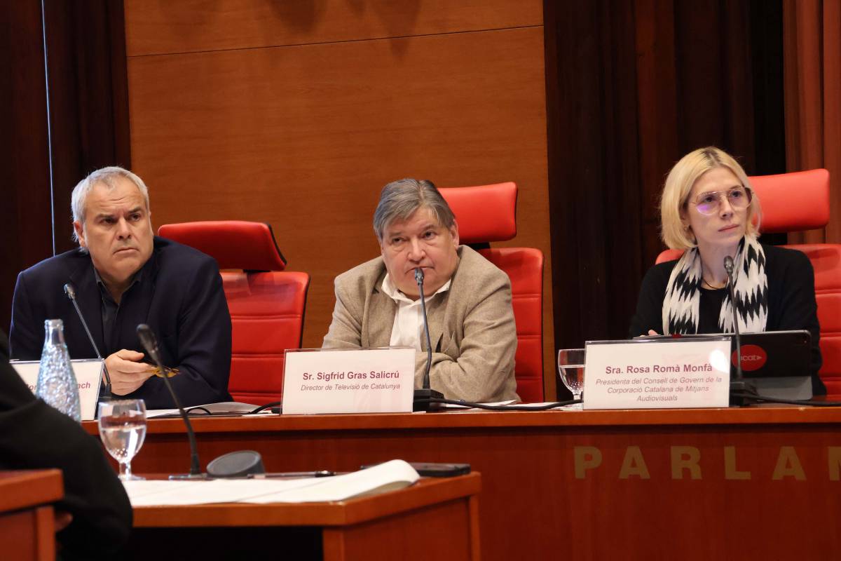 Jordi Borda, Sigfrid Gras i Rosa Romà, aquest divendres al Parlament de Catalunya