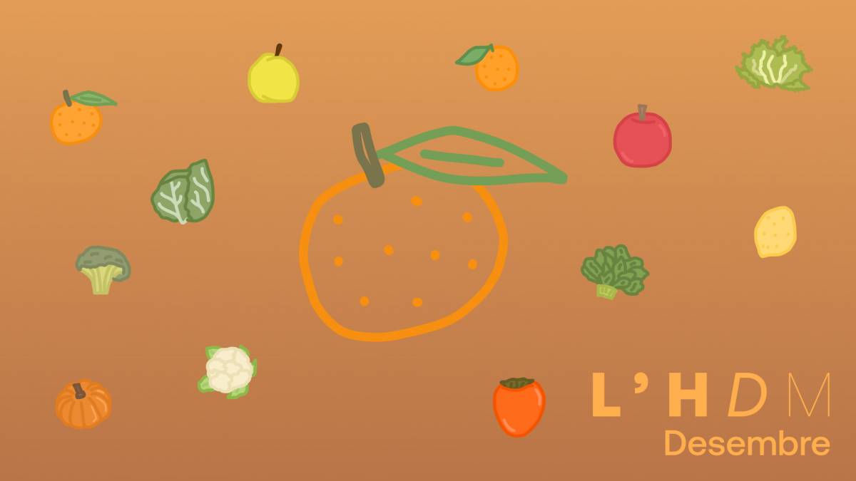 L'hort del mes: fruites i verdures del desembre