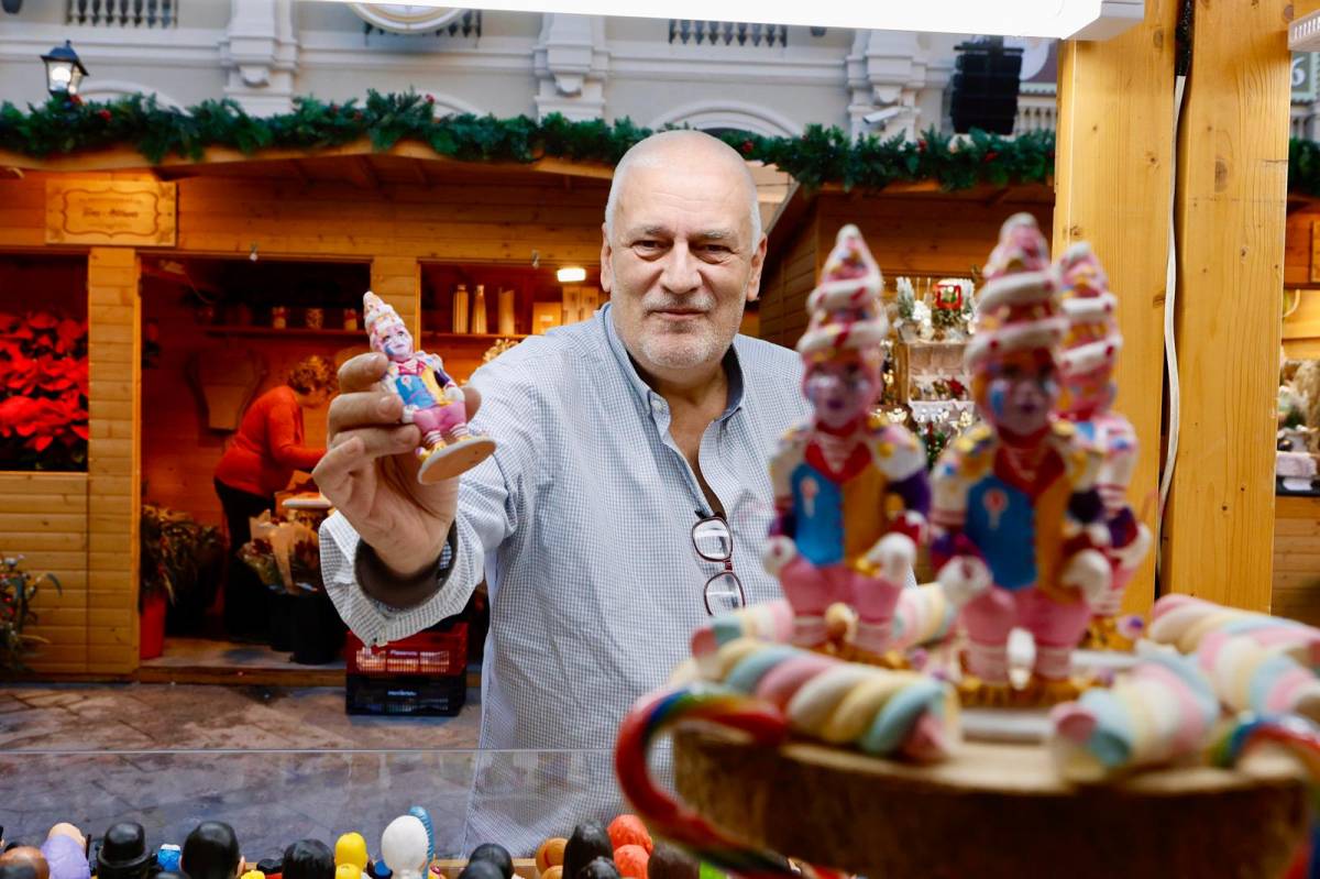 El Llaminer, nova estrella del Caganer a la Fira de Santa Llúcia de Sabadell