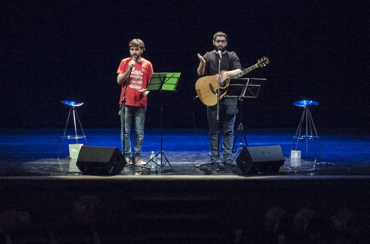 Un cantautor de Terrassa i un escriptor de Sabadell, tan amics com el Sol i la Lluna