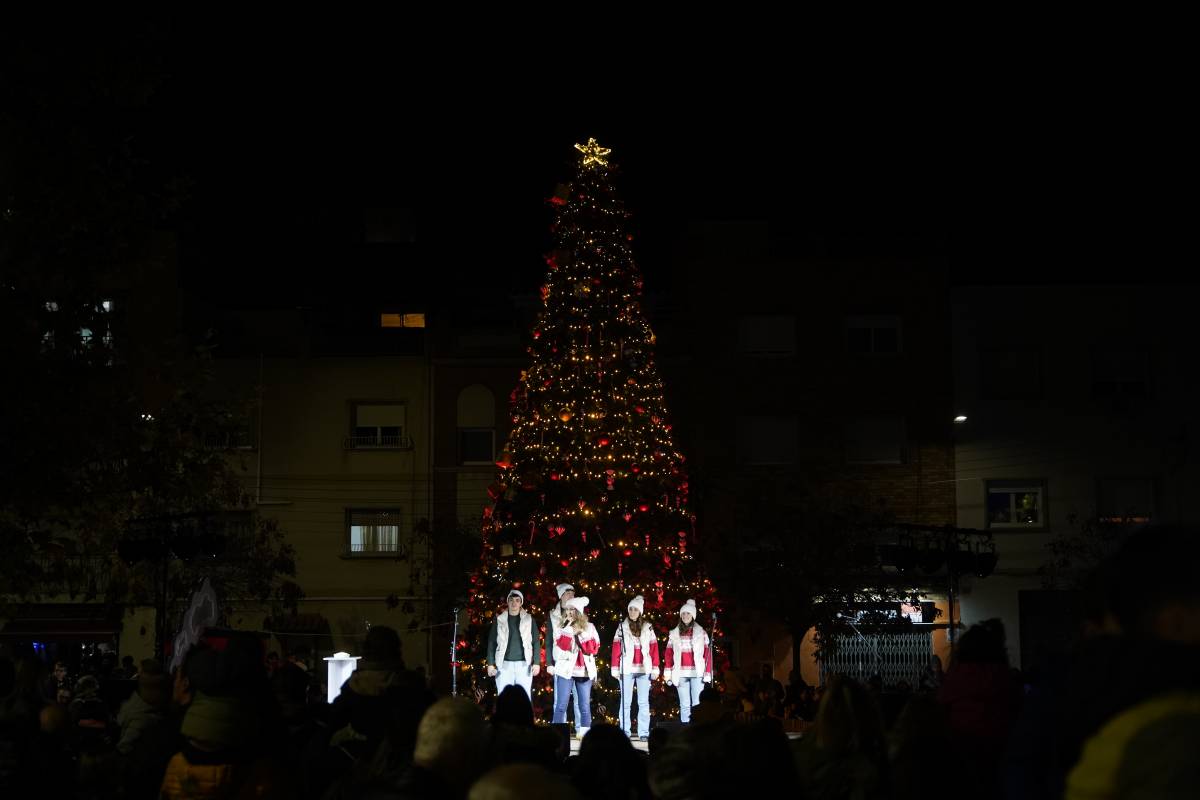 L'encesa de llums de Nadal a Sabadell - DAVID CHAO