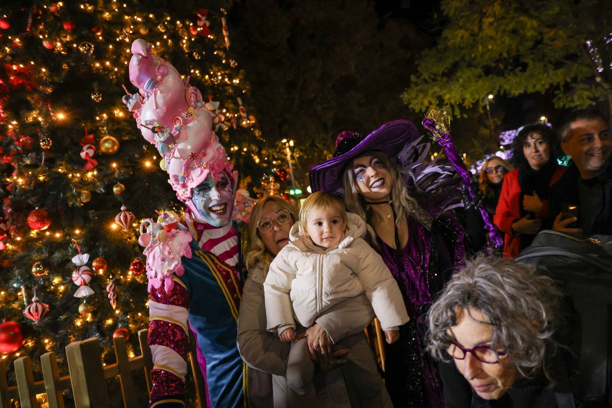 L'encesa de llums de Nadal a Sabadell - VÍCTOR CASTILLO