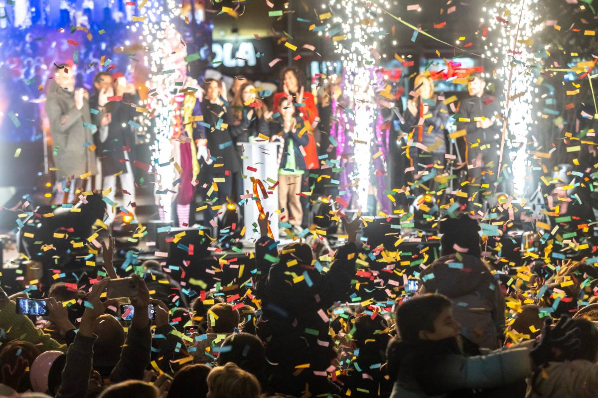 L'encesa de llums de Nadal a Sabadell - JUANMA PELÁEZ